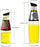 Manual Hand Press Oil and Vinegar Dispenser