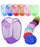 Foldable Nylon Laundry Basket