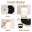 Portable LED Wood And Paper Lamp