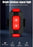 Multicolour Bike Sight Warning Lights