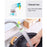 Movable 360 Faucet Shower Clip with fan