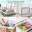 Foldable Kitchen Dish Rack with Drainer